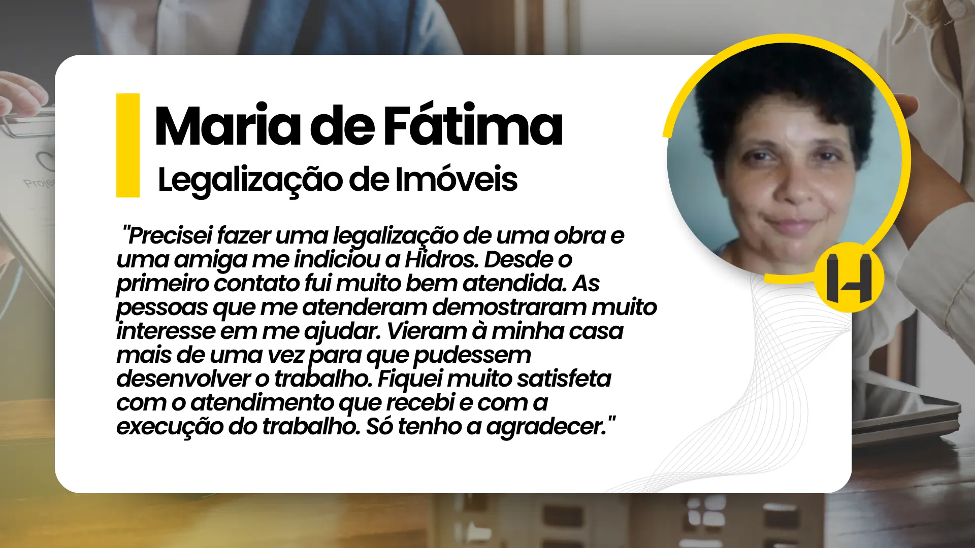 Maria de Fátima - Legalização